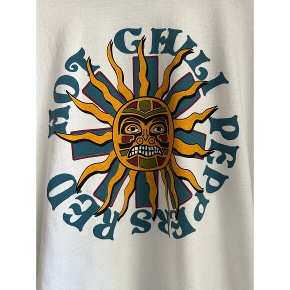 Red Hot Chili Peppers "Aeroplane 96' Tour" Vintage Reprint Oneita Tag - Picture 3 of 6